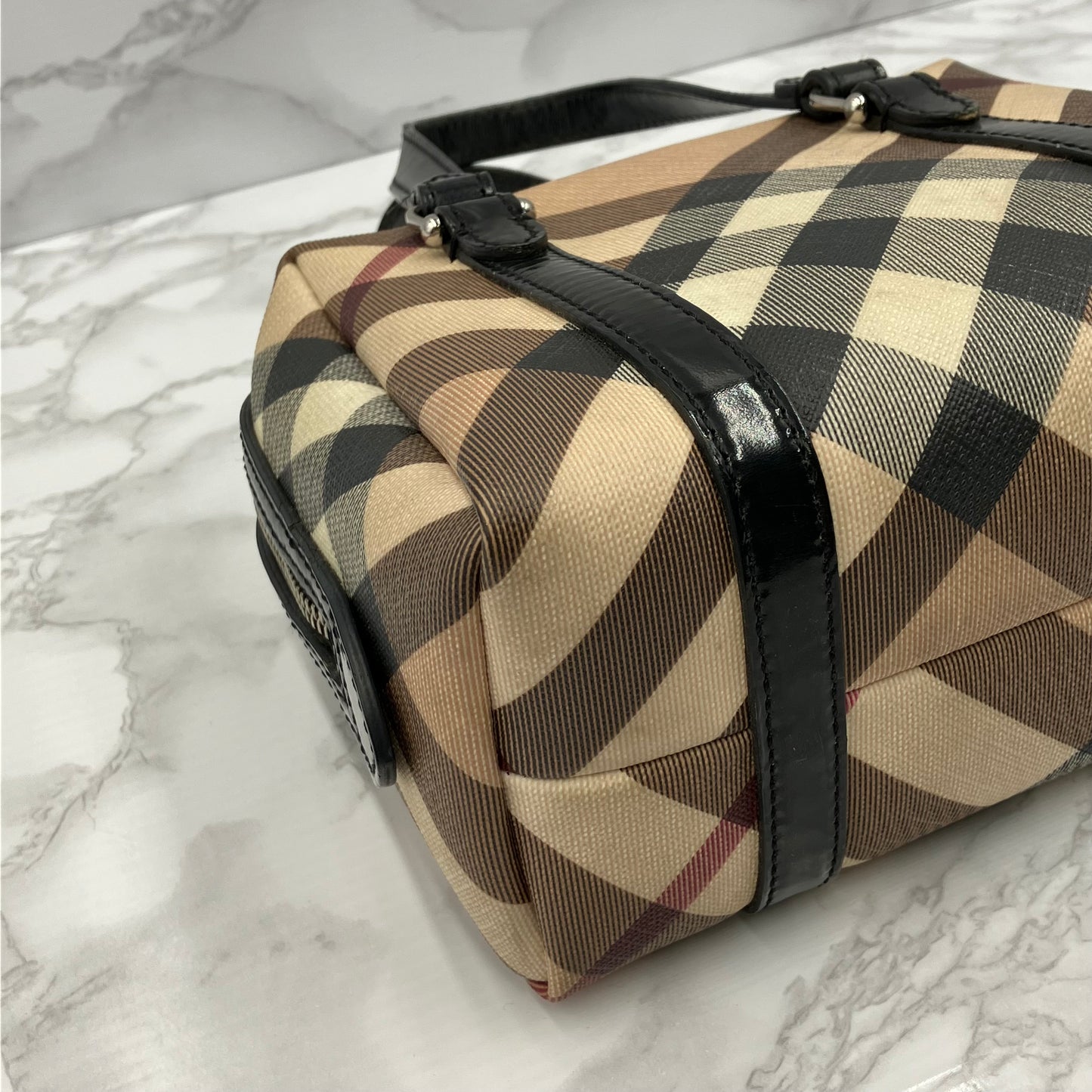 BURBERRY Nova Check Handbag