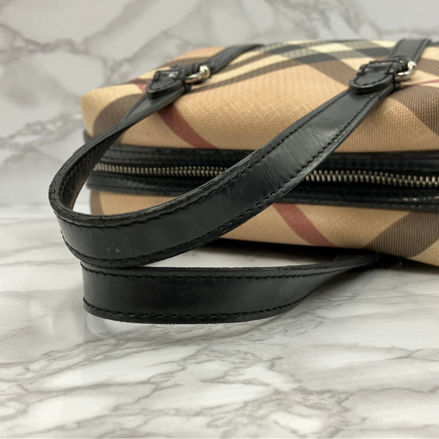 BURBERRY Nova Check Handbag