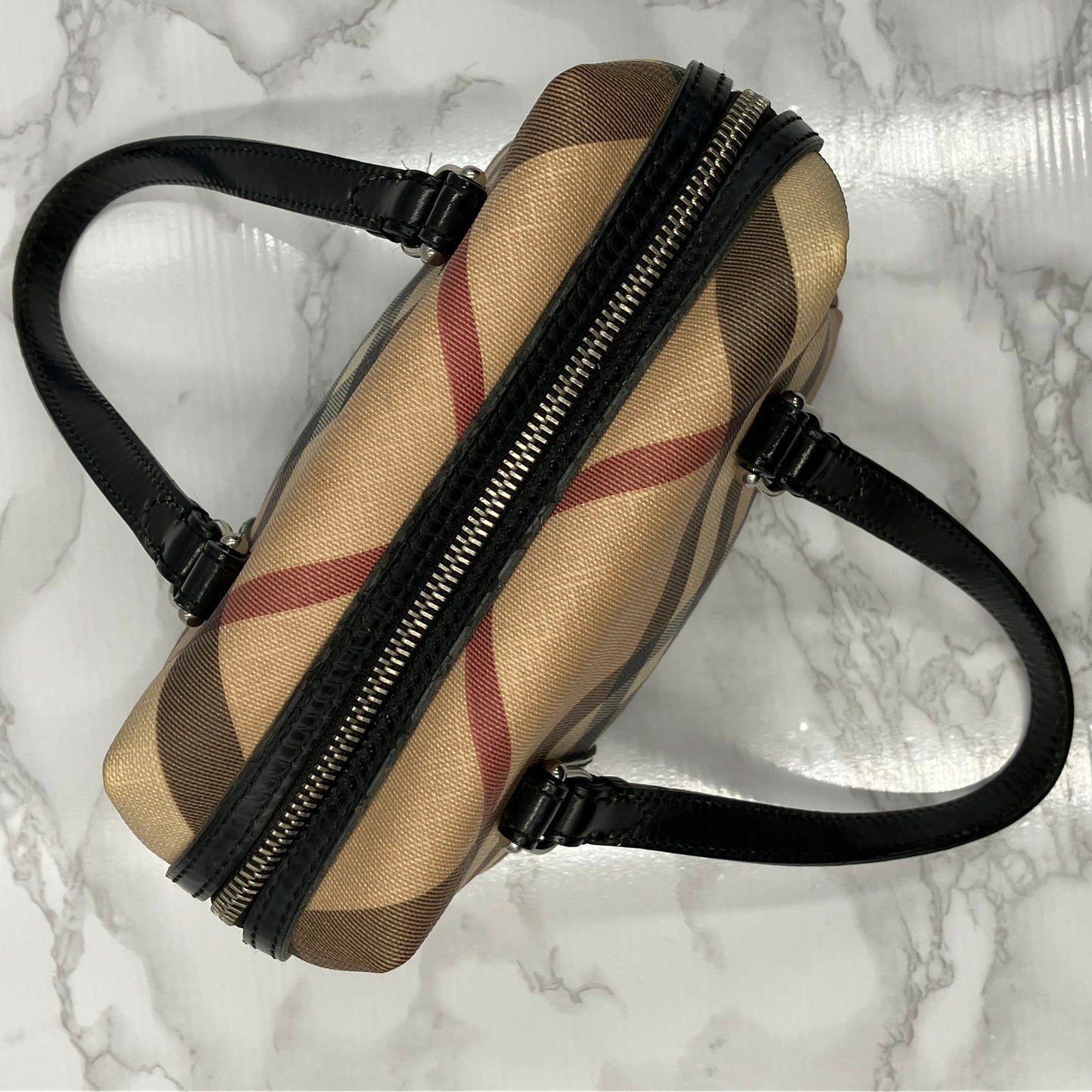 BURBERRY Nova Check Handbag