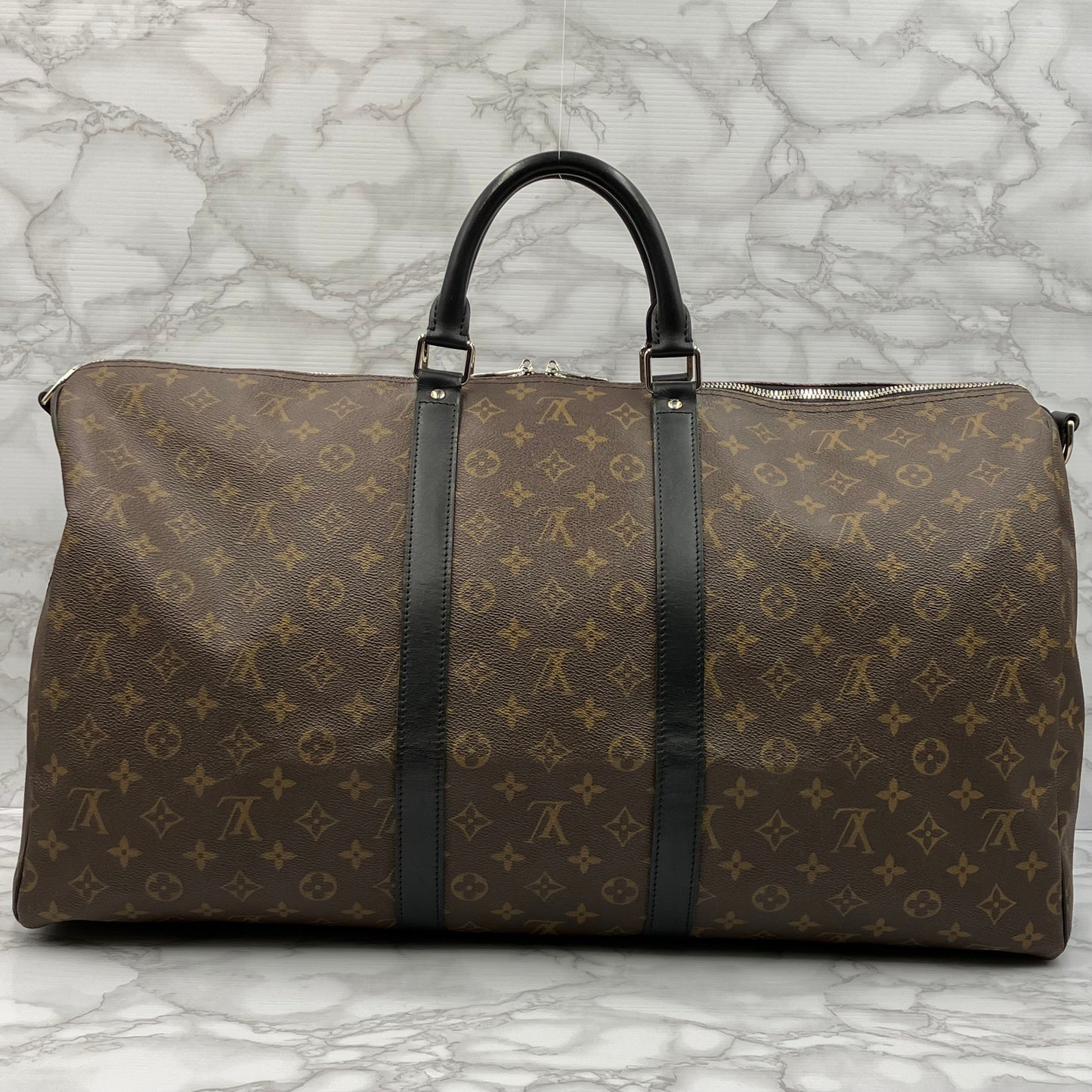 LOUIS VUITTON Keypole 55 Macassar Bandoliere
