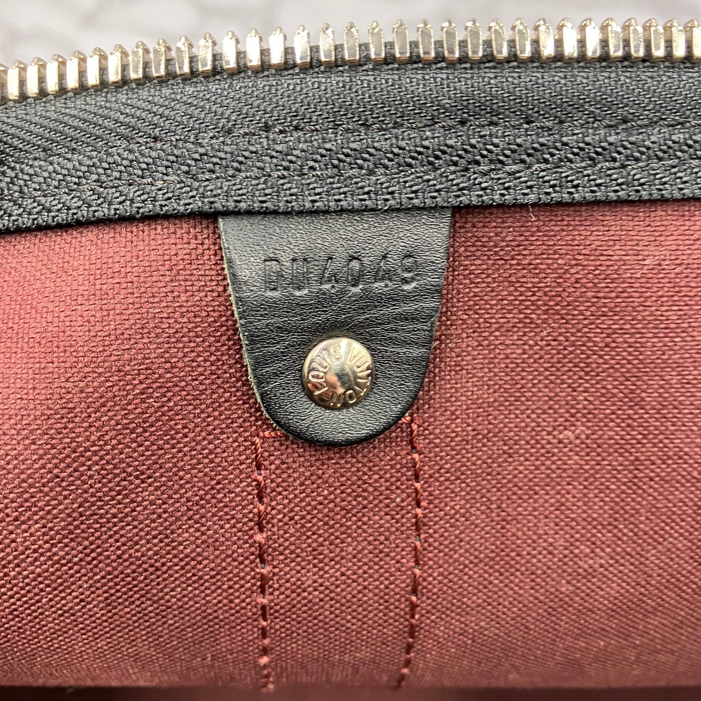 LOUIS VUITTON Keypole 55 Macassar Bandoliere