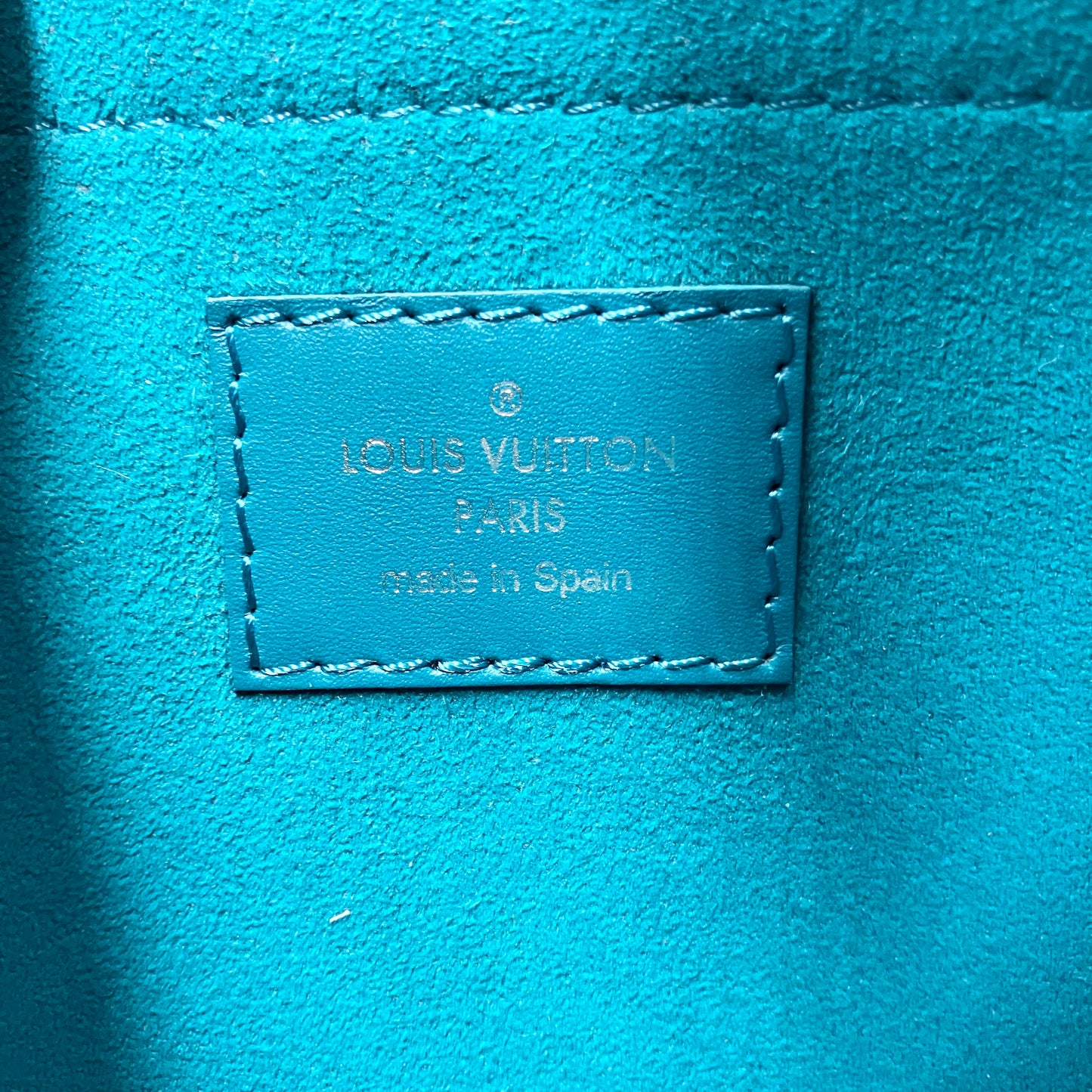 LOUIS VUITTON Epi Neverfull MM Pouch