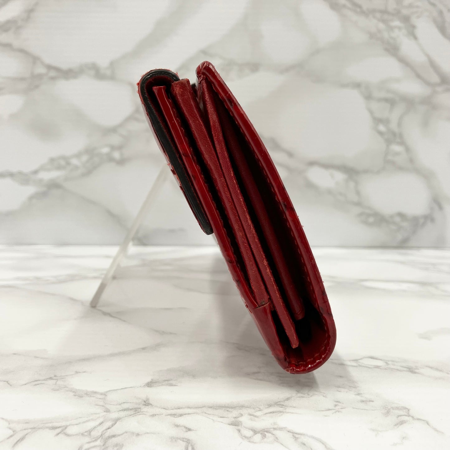GUCCI Patent long wallet