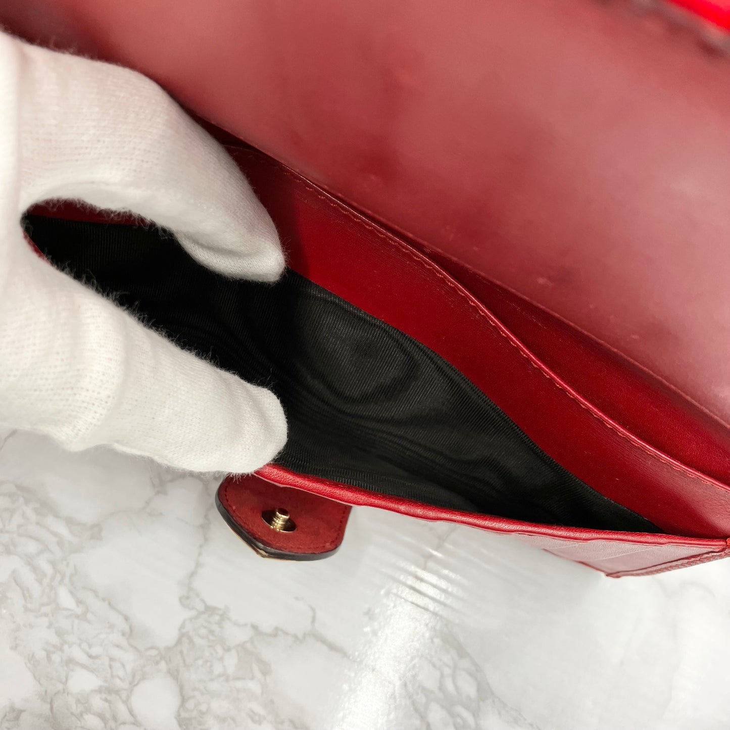 GUCCI Patent long wallet