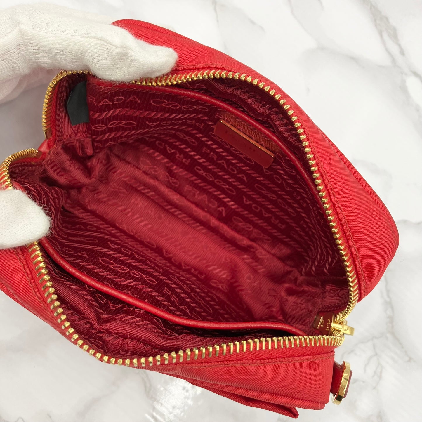 PRADA Tesut Nylon shoulder bag