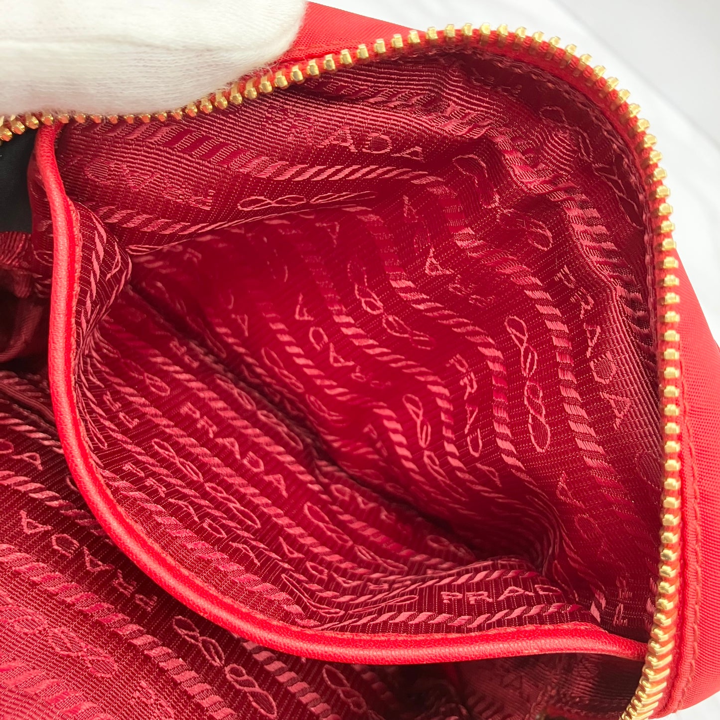 PRADA Tesut Nylon shoulder bag