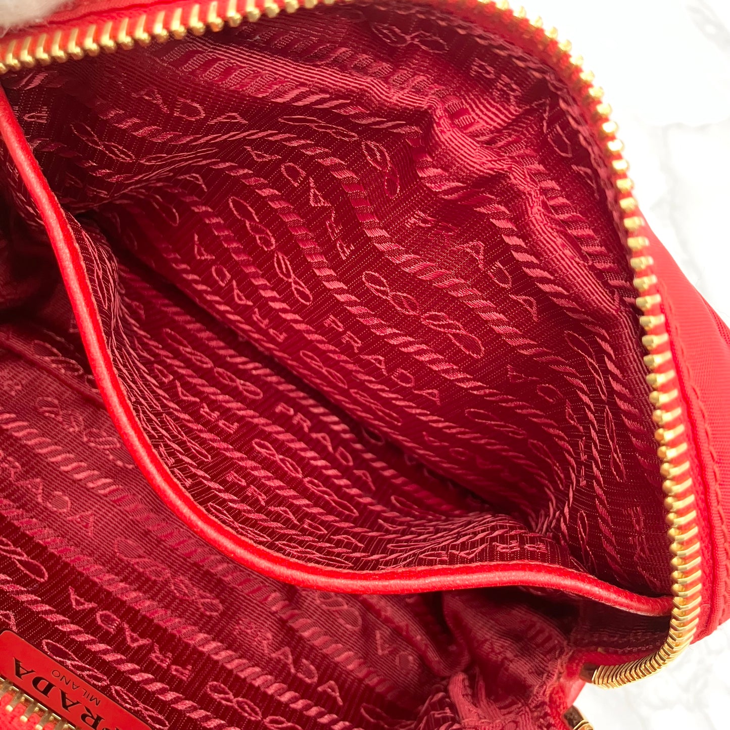PRADA Tesut Nylon shoulder bag