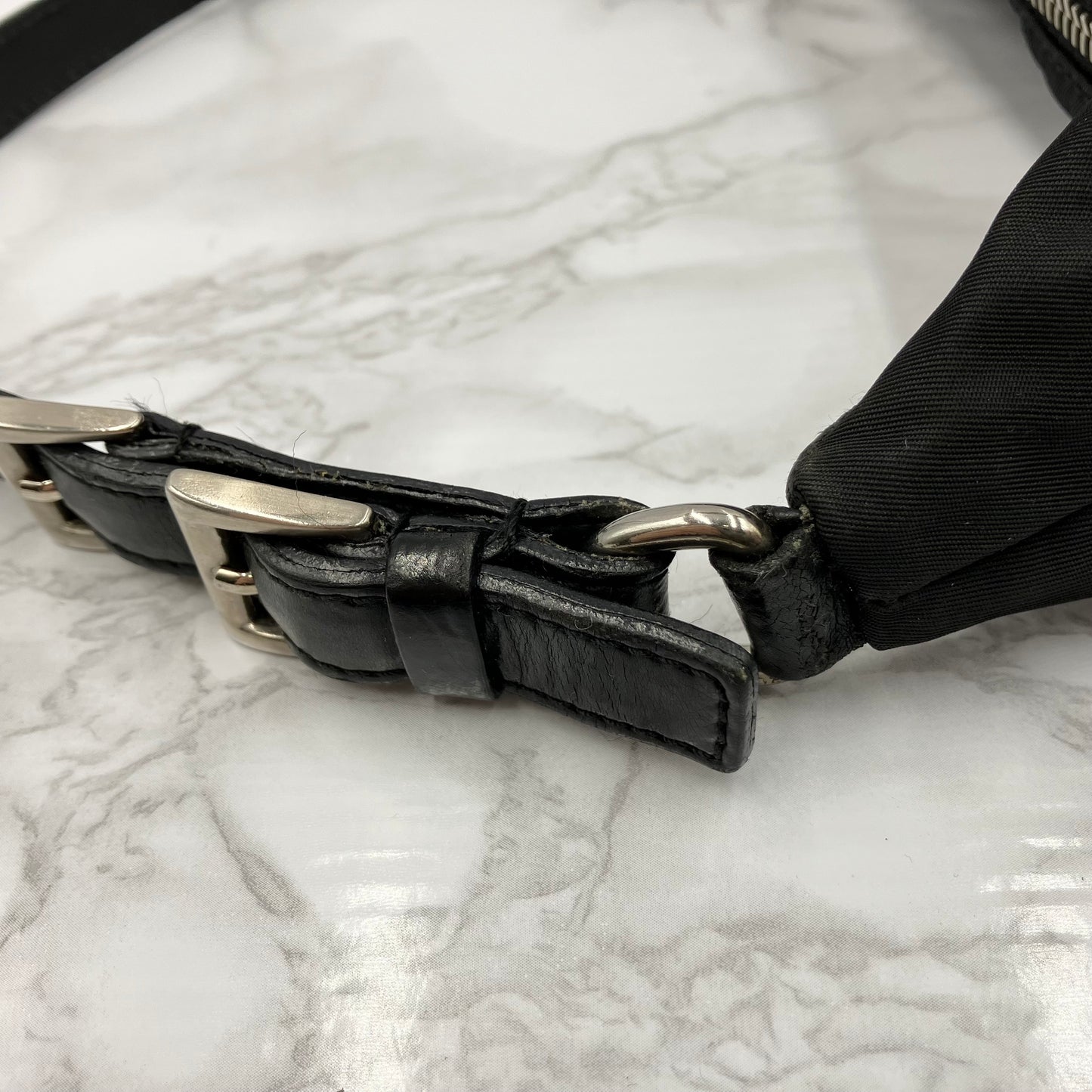 PRADA Shoulder Pouch Tesut nylon
