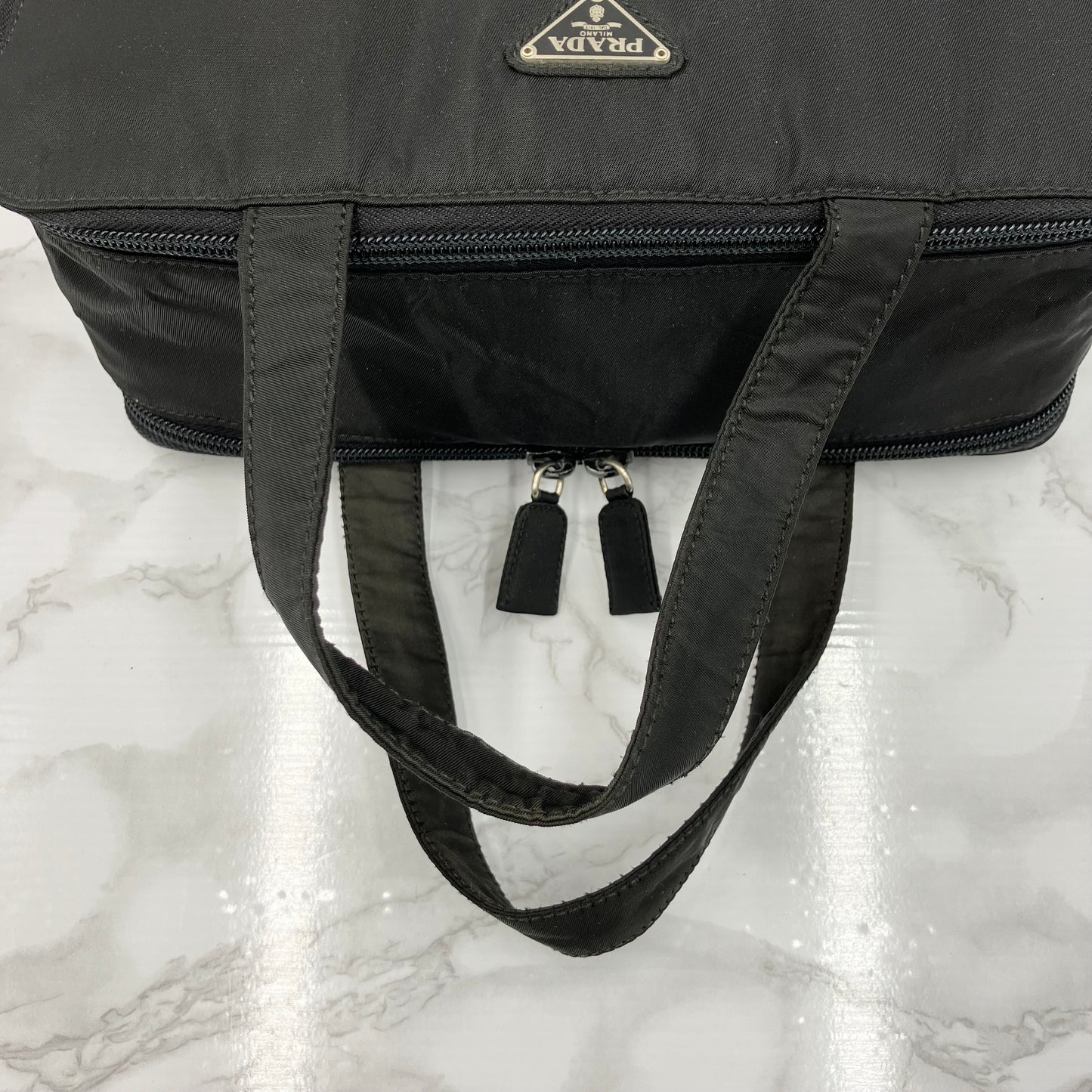 PRADA hand bag Tesut nylon