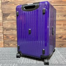 RIMOWA Porsche Collaboration Suitcase Trunk Purple Travel 74L 3-5 Nights Men's Women's Bag 5-10-379