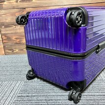 RIMOWA Porsche Collaboration Suitcase Trunk Purple Travel 74L 3-5 Nights Men's Women's Bag 5-10-379