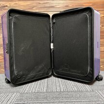 RIMOWA Porsche Collaboration Suitcase Trunk Purple Travel 74L 3-5 Nights Men's Women's Bag 5-10-379