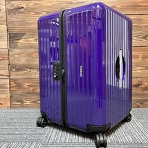 RIMOWA Porsche Collaboration Suitcase Trunk Purple Travel 74L 3-5 Nights Men's Women's Bag 5-10-379