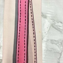 LOUIS VUITTON Twilly Bandeau BB Arafoli Rose Pink M71493 Heart Ladies Accessory 100% Silk 5-10-084