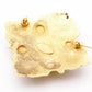CHANEL Vintage Brooch, Metal/Fake Pearls, Gold, Women's