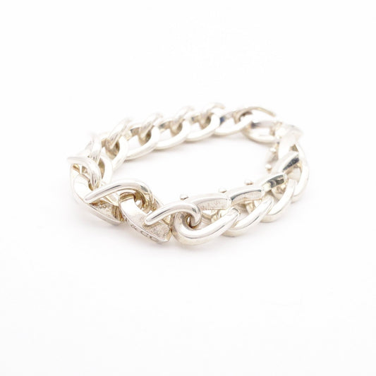 TIFFANY&Co. Tiffany Forge Link Bracelet, 925 Sterling Silver