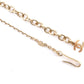CHANEL Necklace, Metal and Plastic, Gold Balls, CC Logo