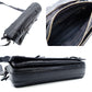 Balenciaga Classic Toolkit Leather Shoulder Bag Black with Mirror 7-11-609