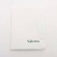 Unused Valextra Compact Wallet Leather Navy Fold Wallet Men's Silver Hardware Wallet 7-11-004