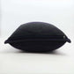 CHANEL Coco Mark Cushion Cover Dark Gray × Purple Wool Cashmere 17B 7-10-858