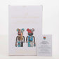Unused BE@RBRICK Figure Plastic BE@RBRICK JEAN-MICHEL BASQUIAT “SPECIAL” 100% & 400% Basquiat 2-Piece Set 7-10-853