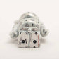 Unused BE@RBRICK Figure Plastic BE@RBRICK MCM WHITE CHROME Ver. 100% & 400% White 2-Piece Set 7-10-854