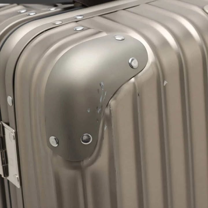 RIMOWA Topaz Titanium 923.53.03.4 34L 4-Wheel Cabin-Approved Champagne Gold 7-12-615