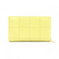 BOTTEGAVENETA Zip-Around Wallet Cassette Long Wallet Leather Yellow