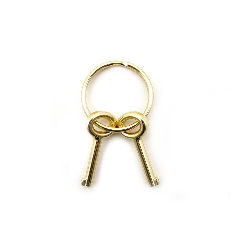 CHANEL Novelty Cadena Key Set Key Charm 7-1-366