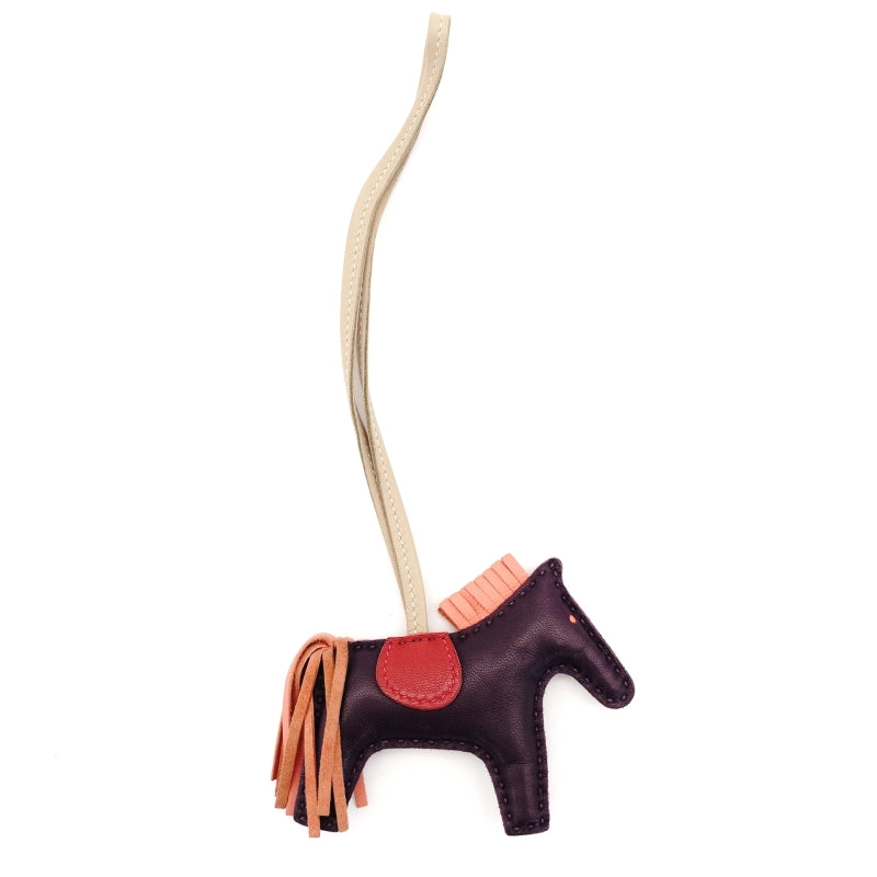 Hermès Rodeo Charm PM Anyo Miro Purple Purple Women's Bag Charm 7-2-568