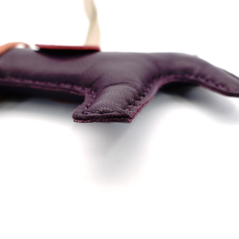 Hermès Rodeo Charm PM Anyo Miro Purple Purple Women's Bag Charm 7-2-568