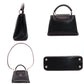 LOUIS VUITTON Capucines PM Handbag 2-Way Black × Pink Leather Black 7-3-621