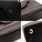 LOUIS VUITTON Capucines PM Handbag 2-Way Black × Pink Leather Black 7-3-621