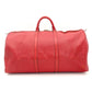 LOUIS VUITTON Épi Keyport 55 Castilian Red Leather Boston Bag Red