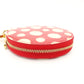 LOUIS VUITTON Yayoi Kusama Portemonnaie Chapeau Coin Case Red Patent Leather 7-6-558