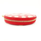 LOUIS VUITTON Yayoi Kusama Portemonnaie Chapeau Coin Case Red Patent Leather 7-6-558