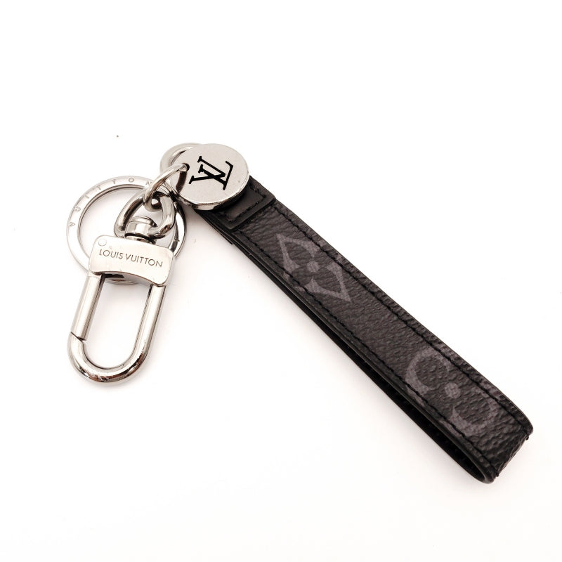 LOUIS VUITTON Key Holder Key Charm Monogram Eclipse Men's M61950 7-6-952