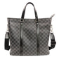 LOUIS VUITTON Tadao N51192 Damier Graphite Tote Bag 2-Way Gray Men's 7-7-101