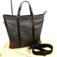 LOUIS VUITTON Tadao N51192 Damier Graphite Tote Bag 2-Way Gray Men's 7-7-101