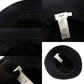 Celine Bucket Hat Black Canvas Black Size L Logo 7-7-1162