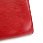 LOUIS VUITTON Epi Leather Accessory Pouch Red Leather Red Shoulder 7-7-183
