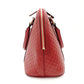 GUCCI Handbag Micro GG Logo Leather Red 2-Way 7-7-238