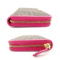 FENDI Long Wallet Zucca Brown × Pink PVC Leather Wallet 7-7-380