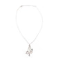 Dior Necklace, Metal, Silver, Logo