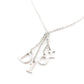 Dior Necklace, Metal, Silver, Logo