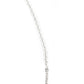 Dior Necklace, Metal, Silver, Logo
