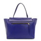 Celine Belt Bag Handbag Blue Leather Women's 7-8-035