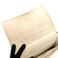 Christian Dior Shoulder Bag Off-White Leather Gold Hardware 7-8-118