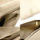 Christian Dior Shoulder Bag Off-White Leather Gold Hardware 7-8-118