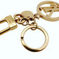 LOUIS VUITTON Key Chain Gold LV Logo Key Charm Key Holder M68000 7-8-166